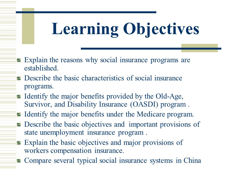 Lecture Sixteen Social Insurance Ppt Video Online Download