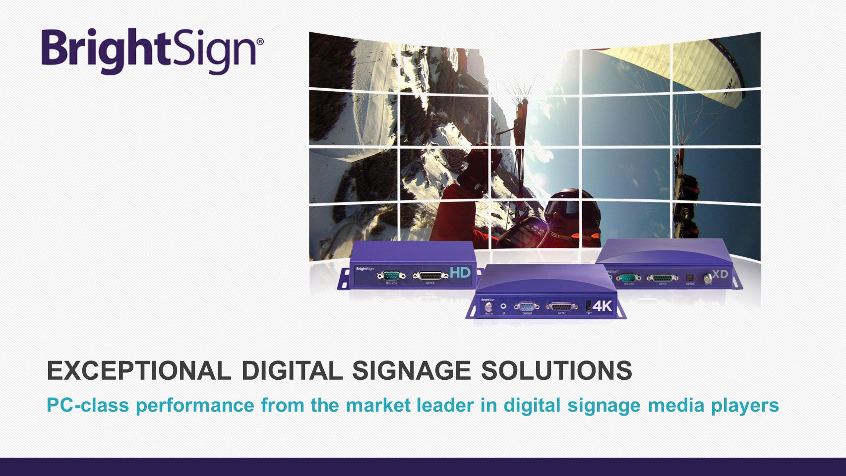 Exceptional Digital signage Solutions