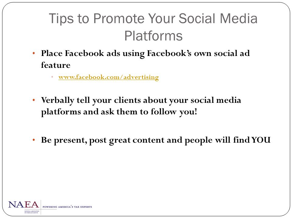 Tips to Promote Your Social Media Platforms