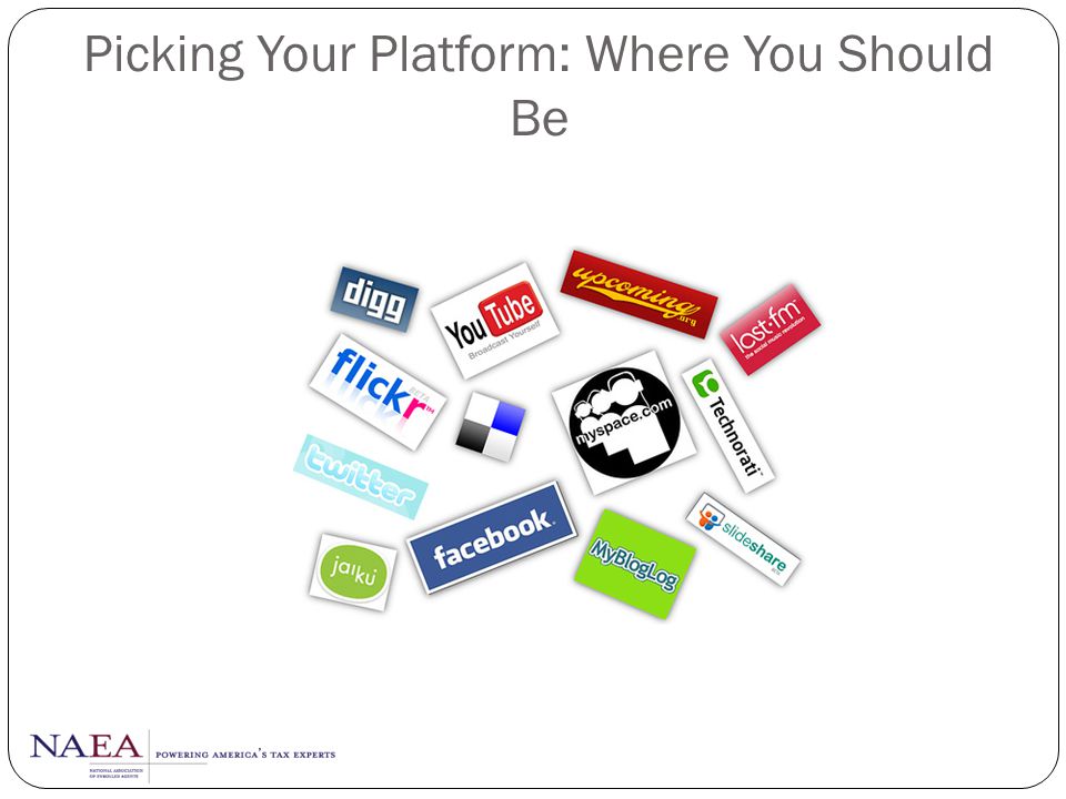 Picking Your Platform: Where You Should Be