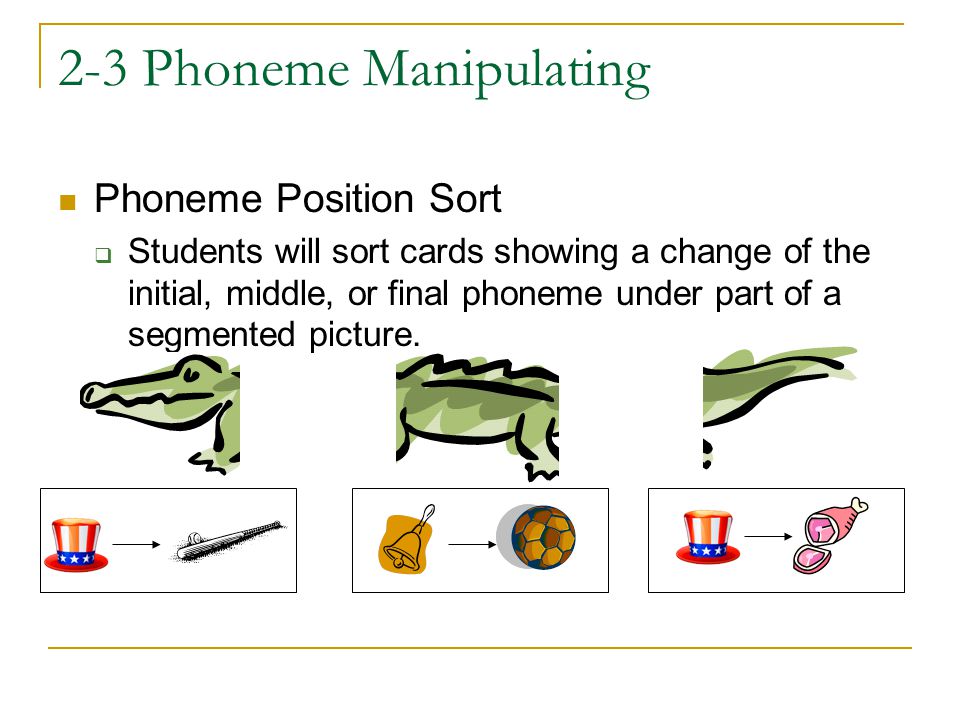 2-3 Phoneme Manipulating