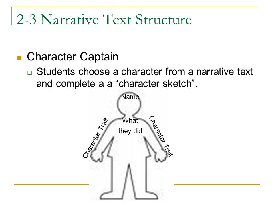 2-3 Narrative Text Structure