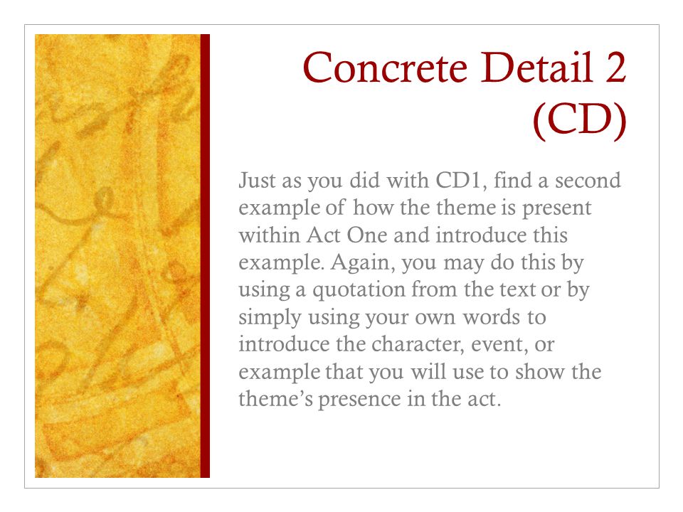 Concrete Detail 2 (CD)
