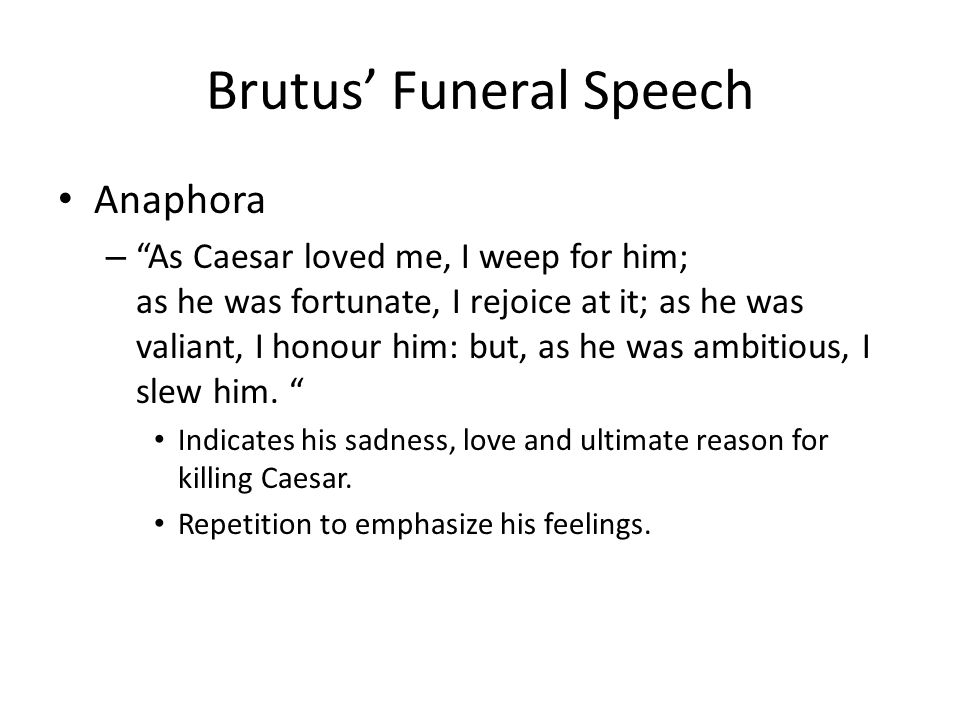important speeches in julius caesar