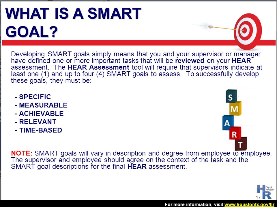 WHAT IS A SMART GOAL