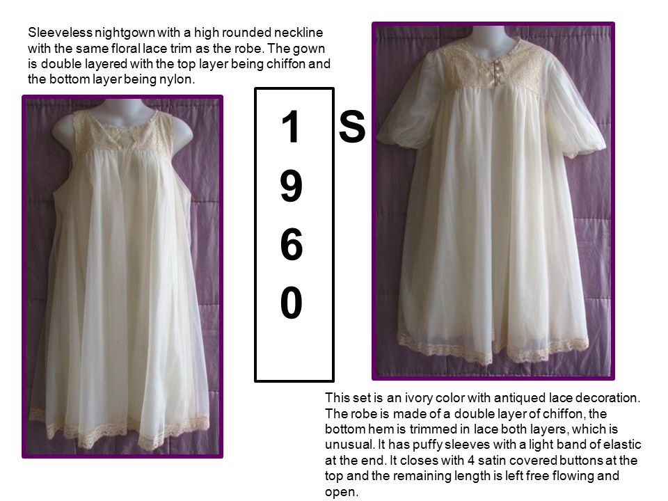 flowing nightgown