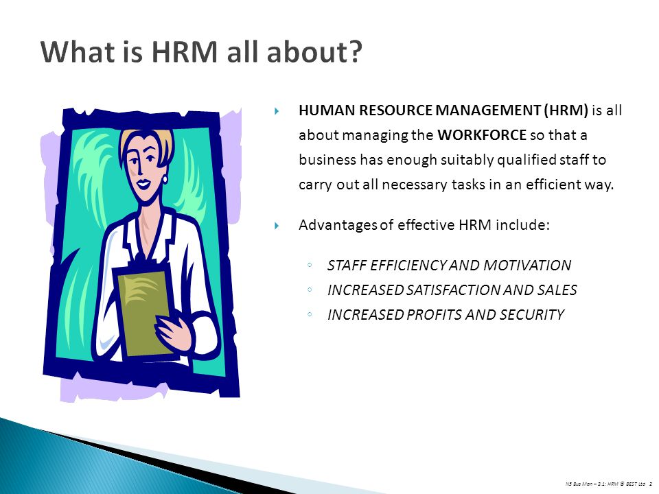 What is HRM all about