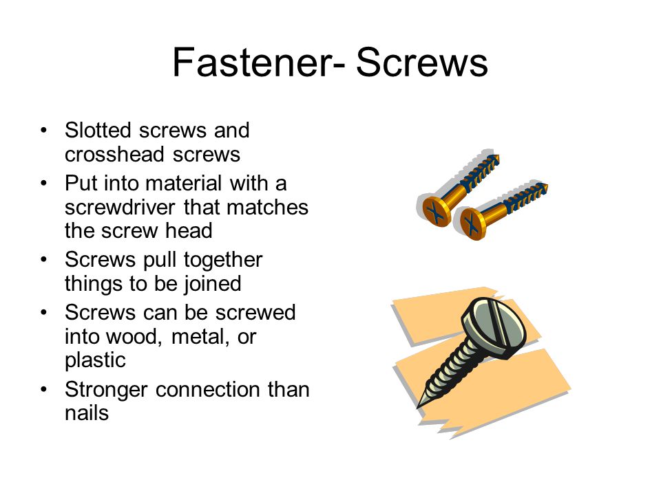 Tools and Fasteners And, Their Uses. - ppt download