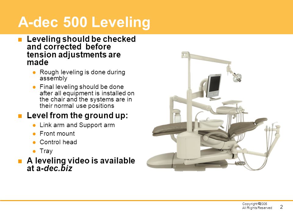 A Dec 500 Adjustments Most Adjustments Are Set At The Factory During Assembly Or Prior To Packaging So They Should Not Need Initial Adjustments If They Ppt Video Online Download