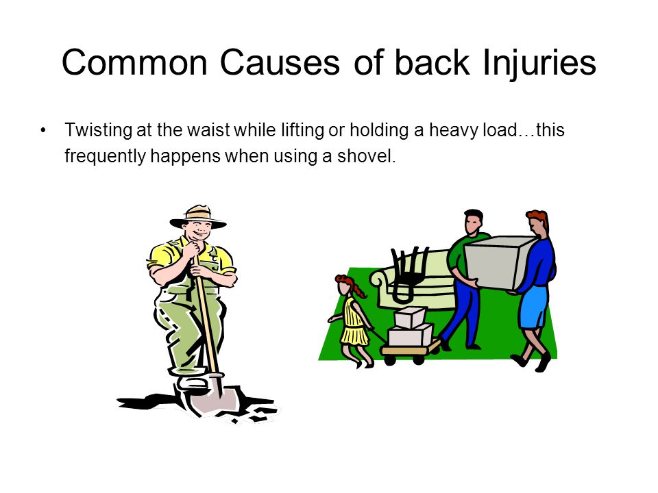 Common Causes of back Injuries