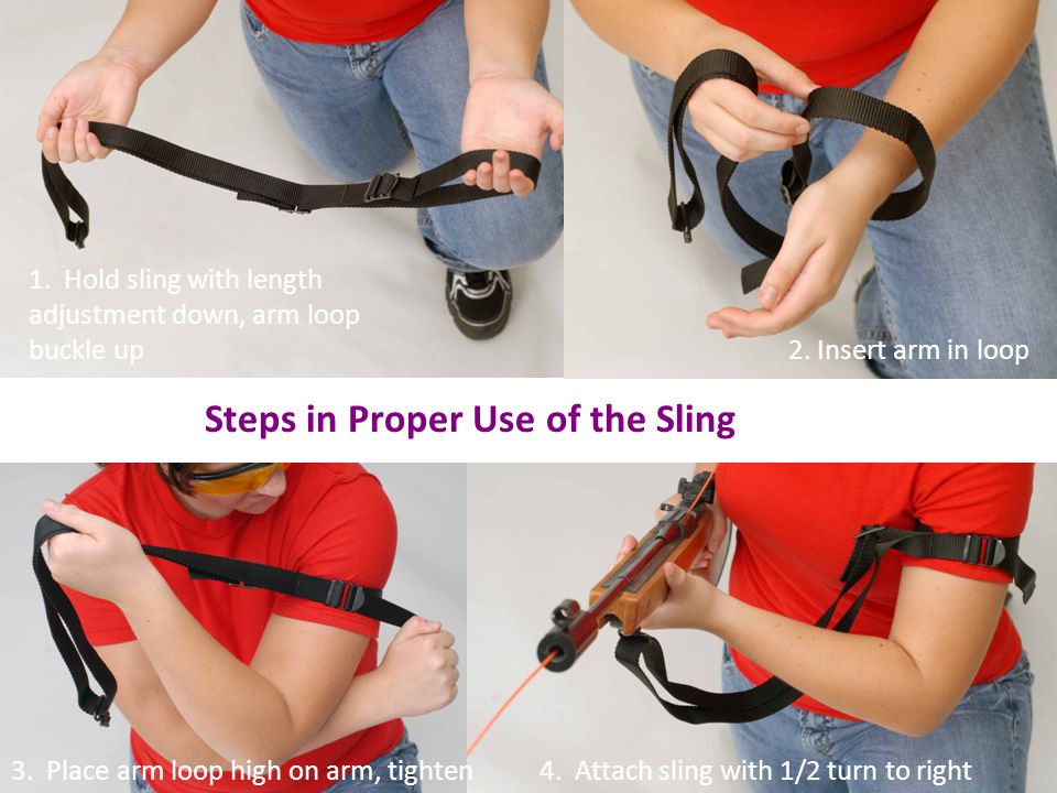 Steps in Proper Use of the Sling