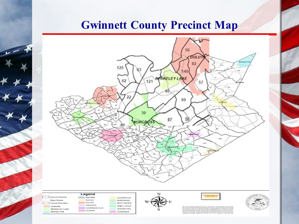 Gwinnett County Precinct Map