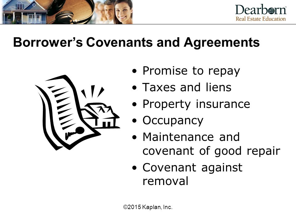 Borrower’s Covenants and Agreements