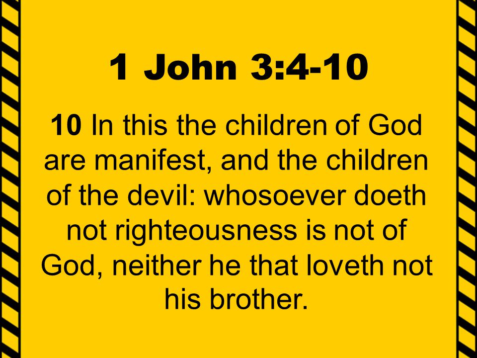 1 John 3:4-10