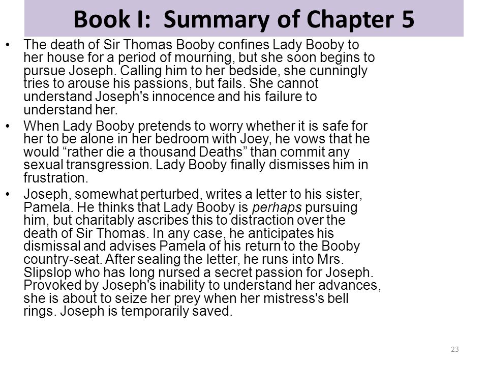 Joseph Andrews Book 1 Chapters Story Text And Critical Analysis Ppt Download