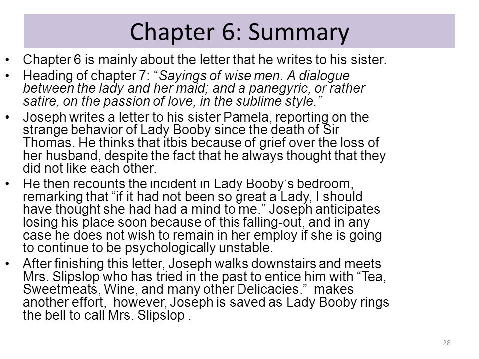 Joseph Andrews Book 1 Chapters Story Text And Critical Analysis Ppt Download