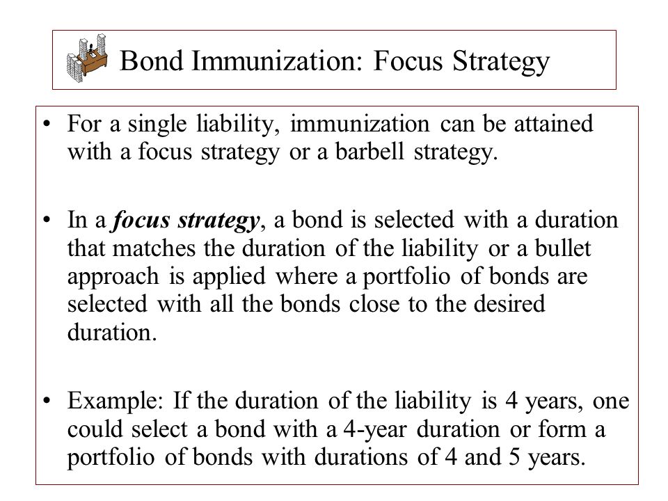 Bond Immunization: Focus Strategy