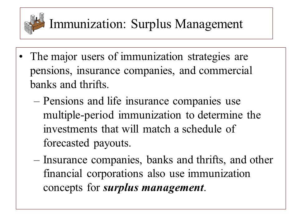Immunization: Surplus Management