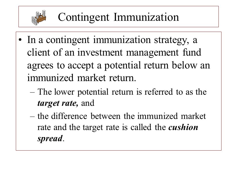 Contingent Immunization