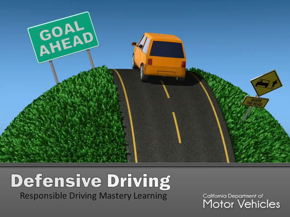 Responsible Driving Mastery Learning