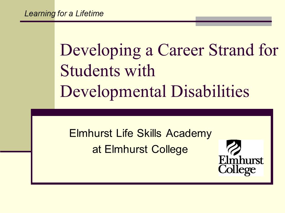 Elmhurst Life Skills Academy at Elmhurst College