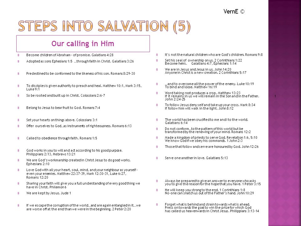 STEPS INTO SALVATION (5)