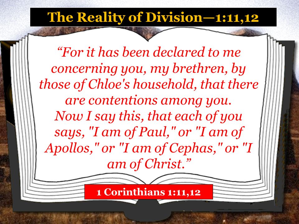 The Reality of Division—1:11,12