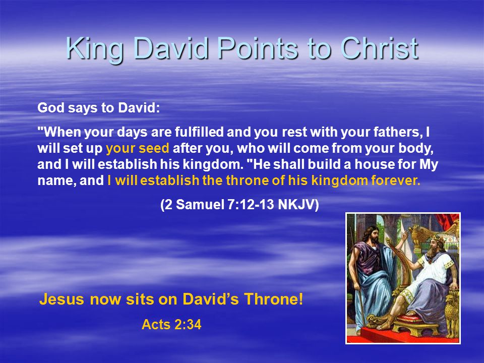King David Points to Christ