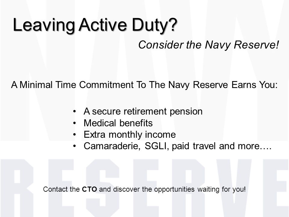 Navy Selective Reserve Pay Chart