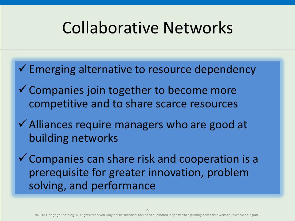 Collaborative Networks