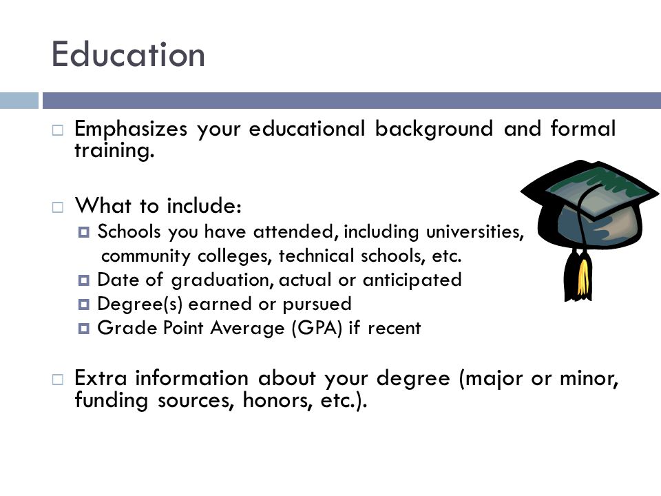 resume writing tips ppt download how to describe your educational background