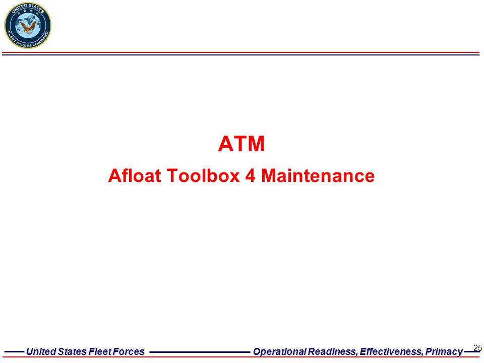 Afloat Toolbox 4 Maintenance
