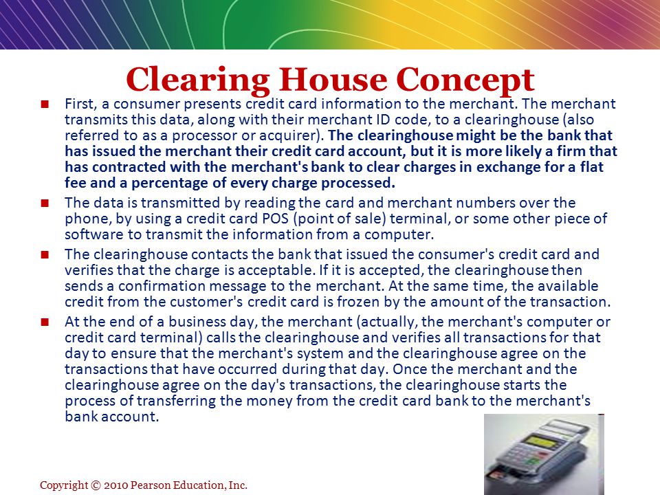 Clearing House Concept
