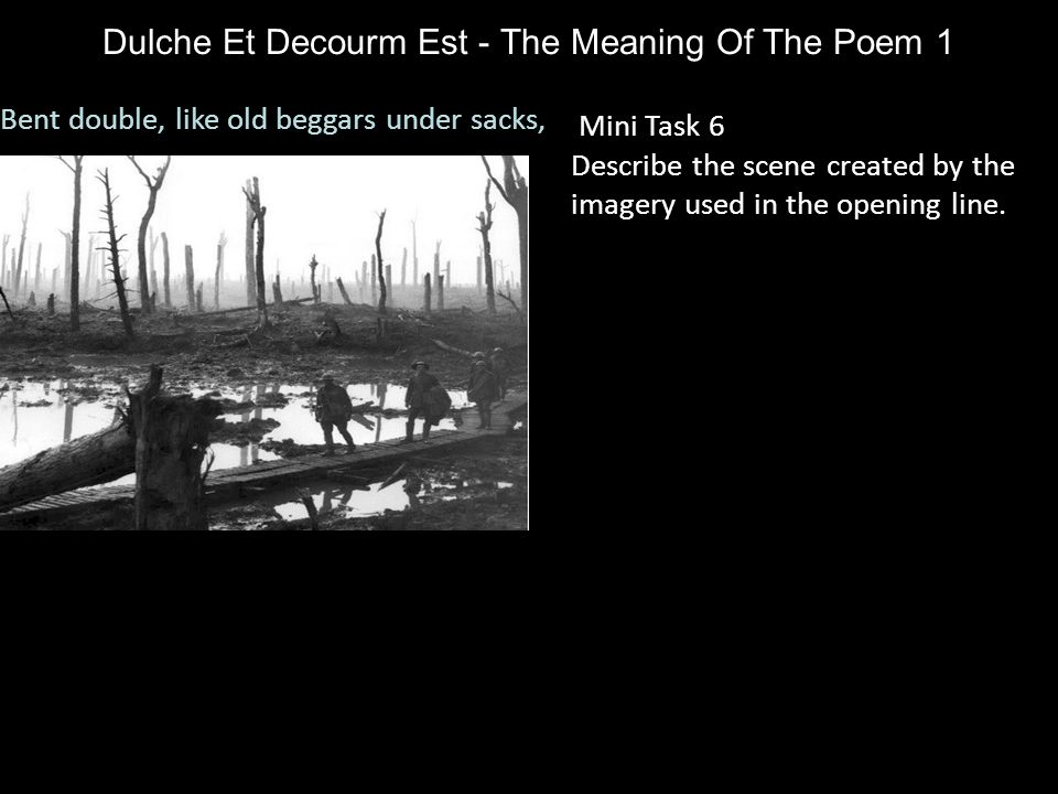 Dulche Et Decourm Est - The Meaning Of The Poem 1