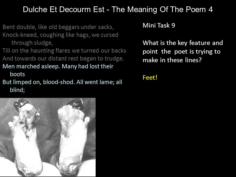 Dulche Et Decourm Est - The Meaning Of The Poem 4