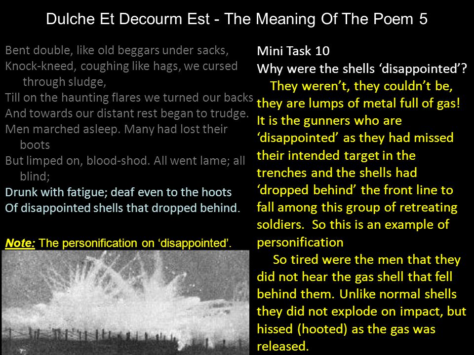 Dulche Et Decourm Est - The Meaning Of The Poem 5