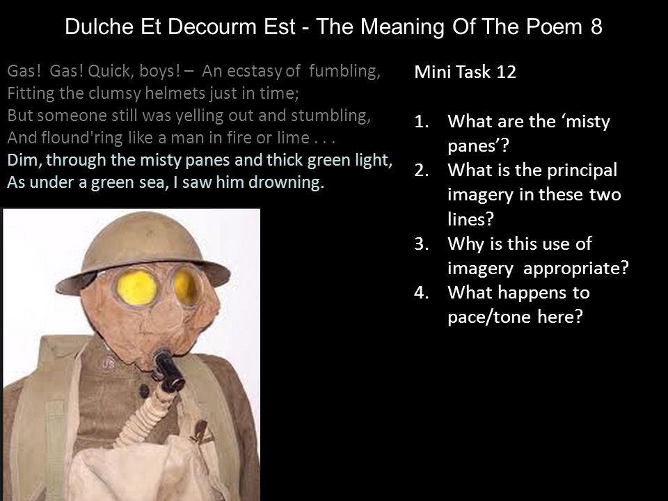 Dulche Et Decourm Est - The Meaning Of The Poem 8