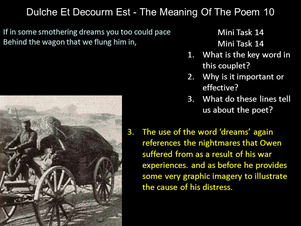 Dulche Et Decourm Est - The Meaning Of The Poem 10