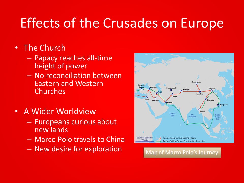 Effects of the Crusades on Europe
