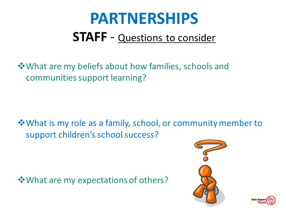 STAFF - Questions to consider