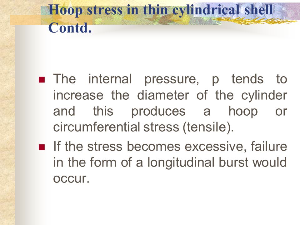 how to calculate hoop stress