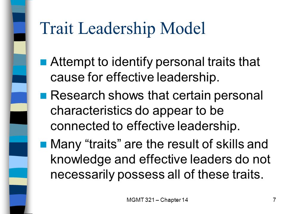 Trait Leadership Model