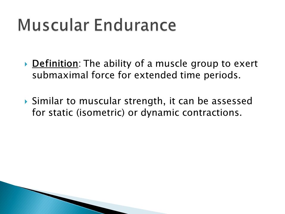 Muscular Fitness ppt video online download