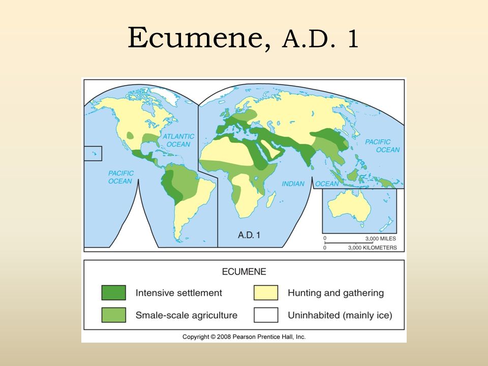 Ecumene, A.D. 1