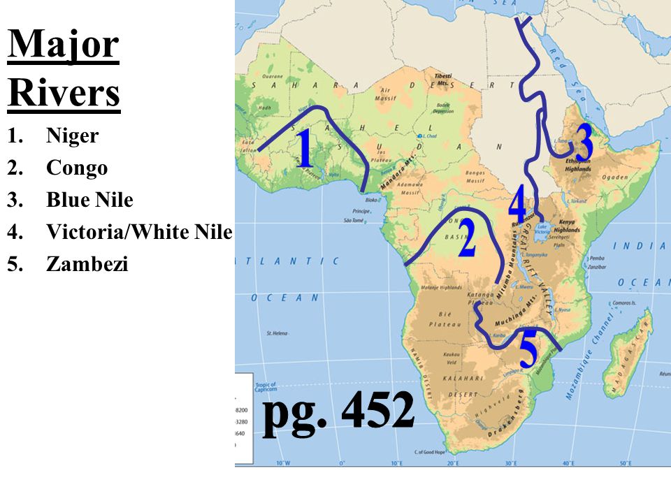 Реки африки на карте. Реки Африка: Нил, Конго, оранжевая, нигер, Лимпопо, Замбези. Река Замбези на карте Африки. Река Замбези на карте. Реки Нил Конго нигер Замбези.