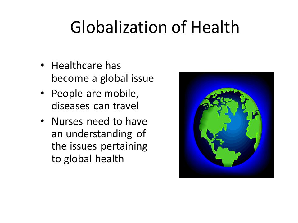 Globalization of Health