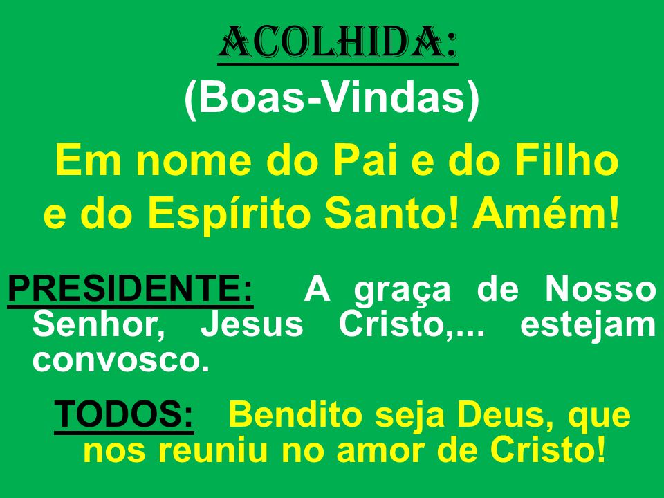 BEM-VINDOS À 8ª SEMANA DO TEMPO COMUM! - ppt video online download