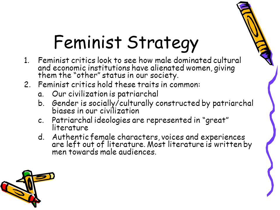 Feminist Strategy