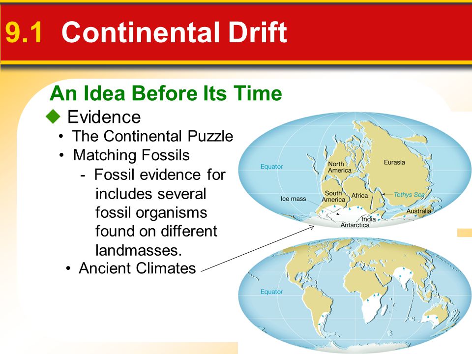 9.1 Continental Drift An Idea Before Its Time - ppt video online download