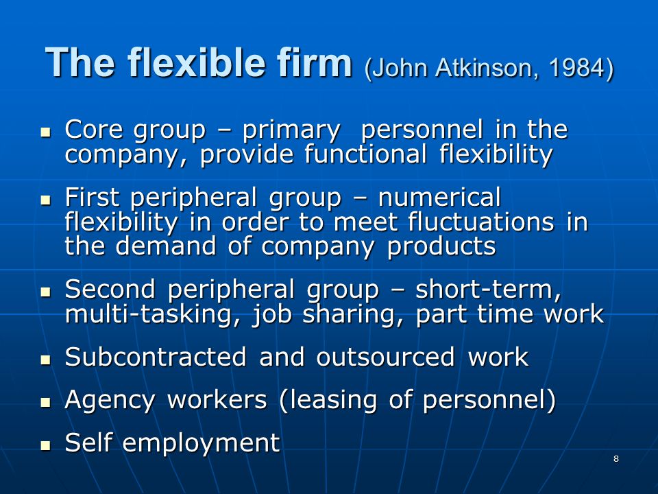 flexible firm model atkinson 1984